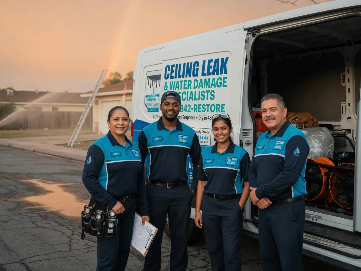 Ceiling Leak Cleanup company in Adamsville, OH