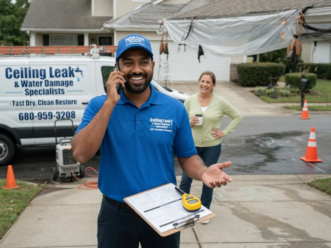 Ceiling Leak Cleanup Adamsville, OH FAQs